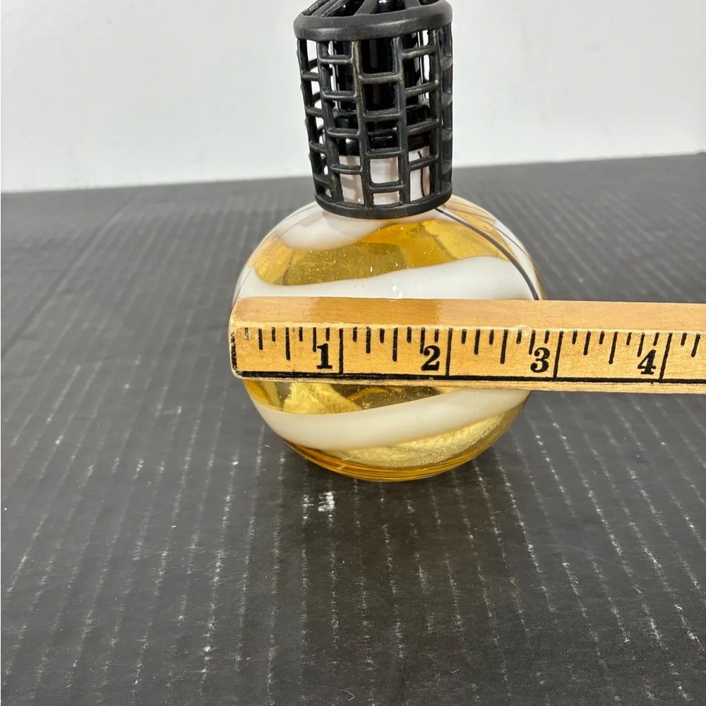 Artistic Glass Fragrance Diffuser Amber Swirl